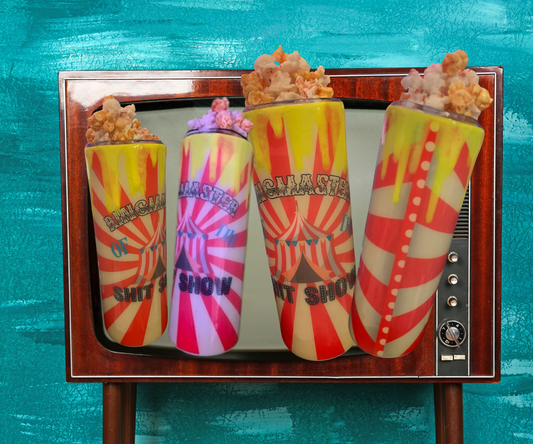 20 OZ SUBLIMATION "MASTER OF THE SHITSHOW" TUMBLER